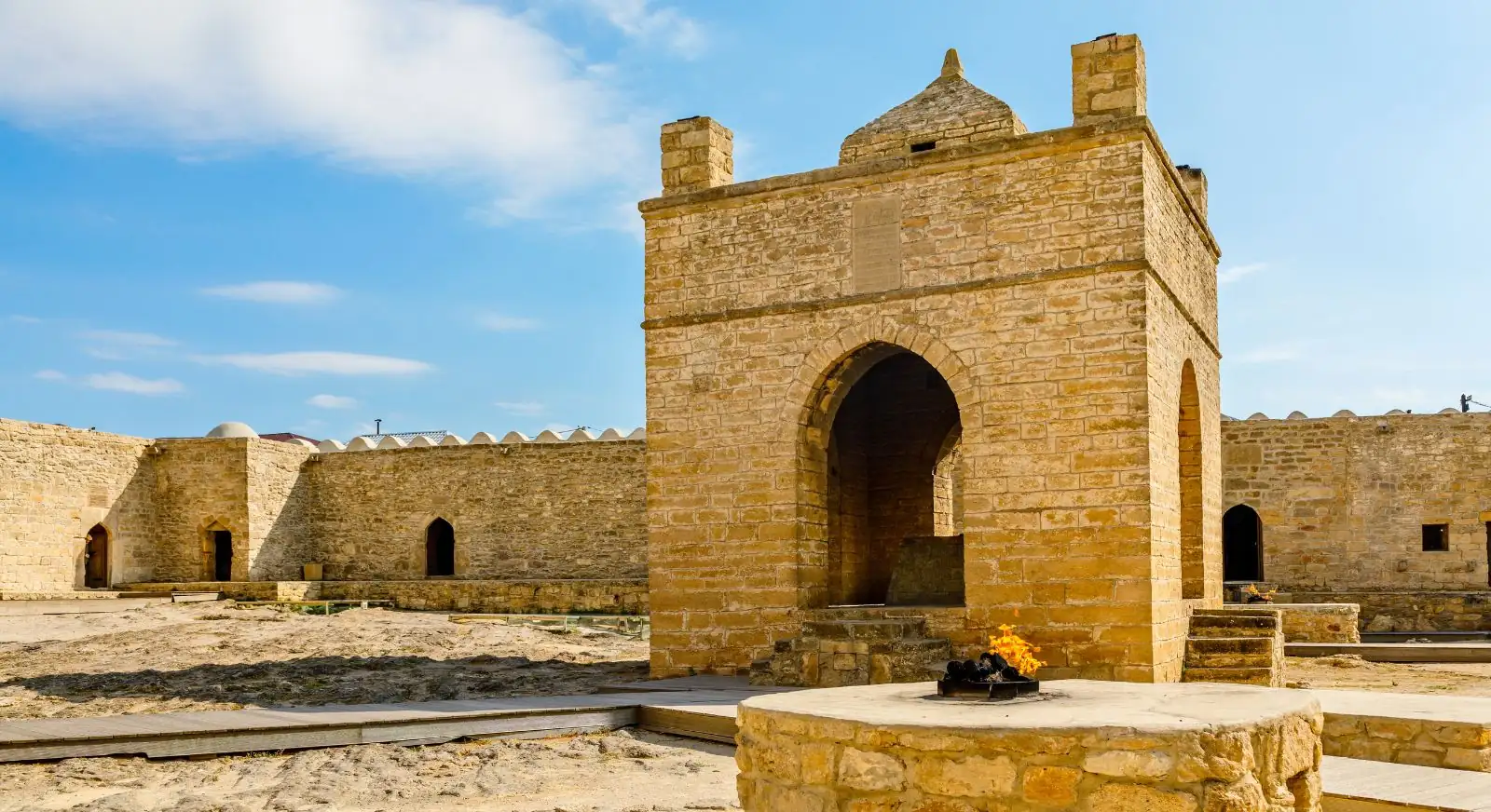 Atashgah-Zoroastrian-Fire-Temple-Azerbaijan-IML-Travel