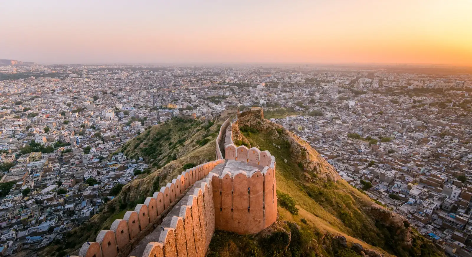 Sunset-View-Nahargarh-Fort-Jaipur-IML-Travel